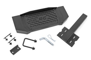 Receiver Hitch Step - Rough Country - Rough Country HD2 - Flat Black
